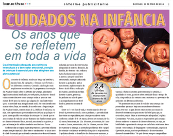 Caderno Cuidados na Infância