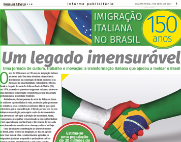 Caderno Imigração Italiana no Brasil