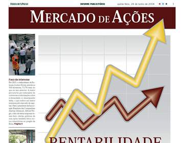 Caderno Mercado de Ações